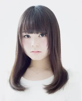 セミロング 佐々岡 亮介のヘアスタイル
