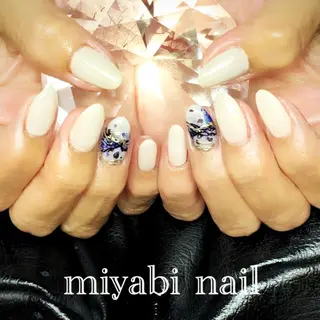 ネイル miyabi nail 桂川駅近くのネイルデザイン