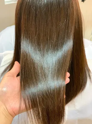 ミディアム 井上 涼花のヘアスタイル