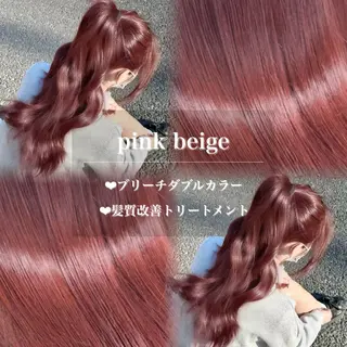 カラー 札幌韓国風艶カラー 🎀𝐒𝐀𝐇𝐎のヘアスタイル