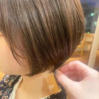 ショート レイヤー/ボブ/ 自由が丘/工藤さくらのヘアスタイル