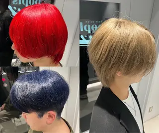 カラー メンズ 縮毛矯正練習 モデル募集✨️NOAのヘアスタイル