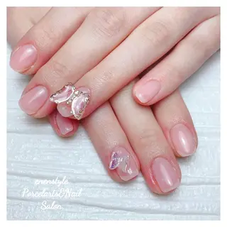 ショート ネイル 🐾enen style 🐾のネイルデザイン