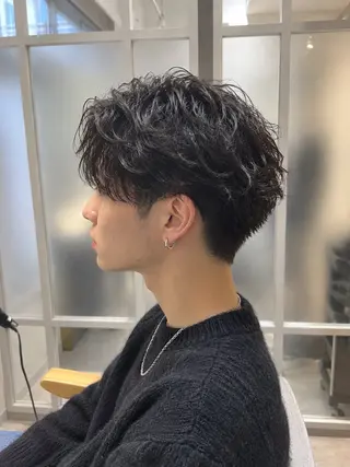 パーマ メンズ ⭕️メンズパーマ⭕️ 山口 裕太郎のヘアスタイル