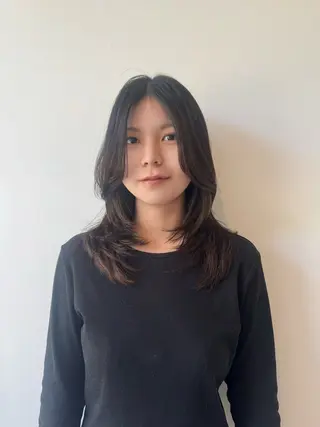 ミディアム mio/ カットモデル募集中のヘアスタイル