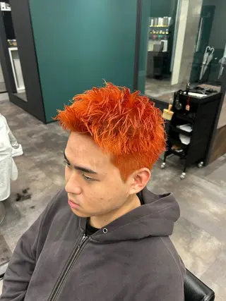ショート カラー メンズ 🐠メンズ特化🐠 井上風冴のヘアスタイル