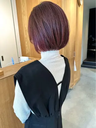 ショート カラー 山室 右京のヘアスタイル