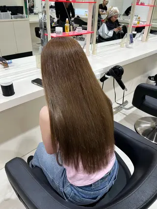 ミディアム カラー 💟RINNA 艶カラー💟のヘアスタイル
