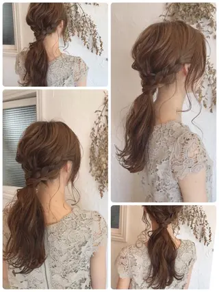 カラー パーマ ヘアアレンジ 豊橋美容院 ソンリエのヘアスタイル