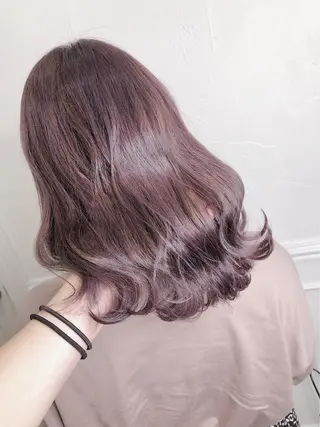セミロング カラー ヘアアレンジ メンズスタイル ly本厚木のヘアスタイル
