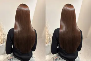 ロング Bonheur銀座 michiko艶髪のヘアスタイル