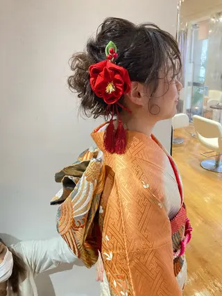 ヘアアレンジ 石川 理恵のヘアスタイル