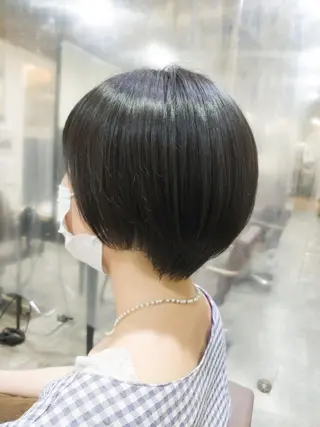 ショート 東梅田/艶カラー/ 大貫一輝のヘアスタイル