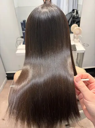 セミロング 【ブリーチ矯正◎】 【髪質改善矯正】のヘアスタイル