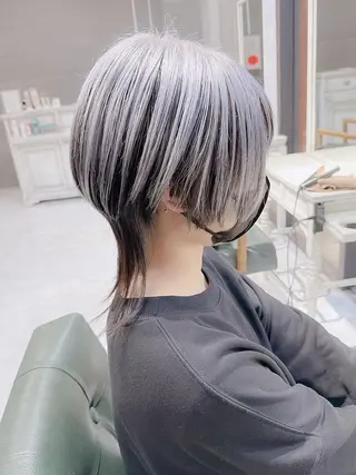 ショート カラー 🪐原宿/ハイトーン /デザインカラー🪐のヘアスタイル