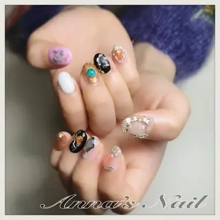 ネイル 清口 杏奈のネイルデザイン
