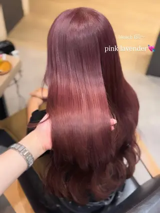 ロング カラー 表参道/ピンク♡ 盛れる顔周り♡amiのヘアスタイル