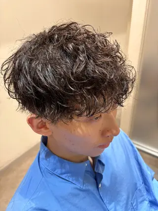 パーマ メンズ メンズ特化✨パーマ Atria横浜コンダのヘアスタイル