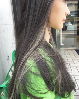 ロング カラー フレンチボブパーマ Yuukiのヘアスタイル
