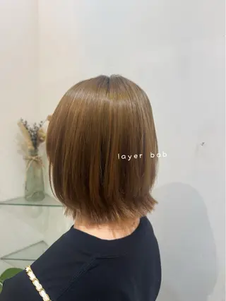 ミディアム Rossoうるま/ ♡仲松ラナのヘアスタイル