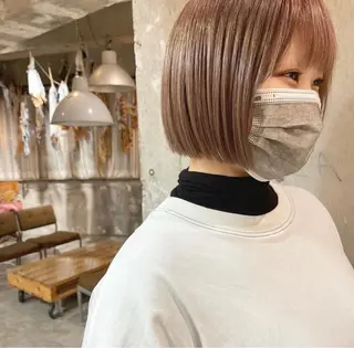 ミディアム kiyono ⭐︎ダブルカラーのヘアスタイル