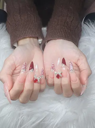ネイル Lee Nails チップ長さだし専門店のネイルデザイン