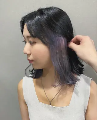ミディアム カラー 浦野 剛志のヘアスタイル