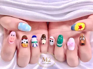 ネイル 長さだし専門店 M2　rikaのネイルデザイン