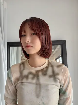 ミディアム カラー Takuma Suzuki中目黒のヘアスタイル