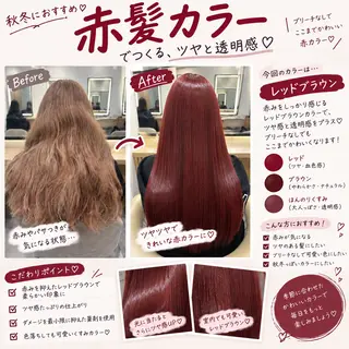 ロング レイヤー/透明感 カラー❤️セナ🎀のヘアスタイル