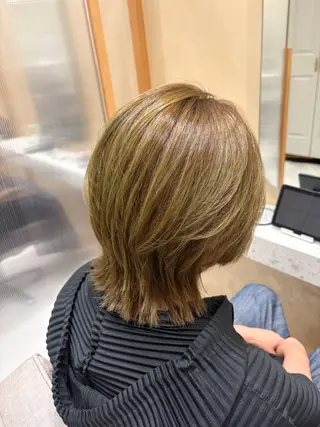 ショート カラー 🫧艶髪ボブ🫧 チカのヘアスタイル