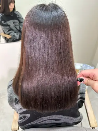 セミロング newi広島/ 尼子修也のヘアスタイル