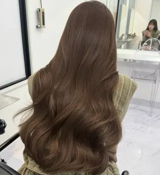 ロング 🤍髪質改善 🤍透明感カラー🤍のヘアスタイル