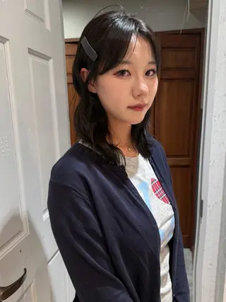 ミディアム カラー mai / linoah˚✧のヘアスタイル