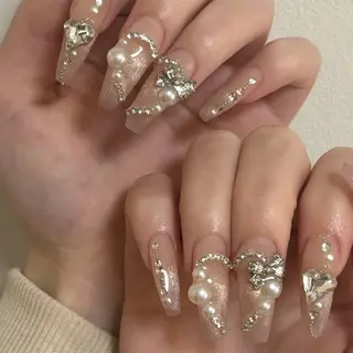 ネイル 直方市ネイルサロン minuitのネイルデザイン