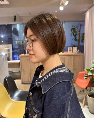 ショート 山本 千尋のヘアスタイル