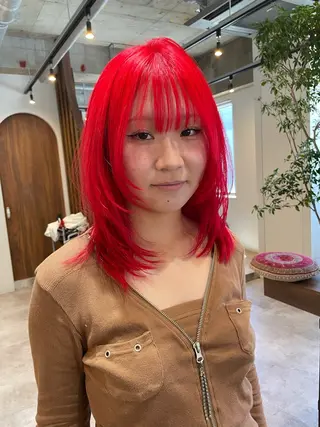 ミディアム 🫧 momokaのヘアスタイル