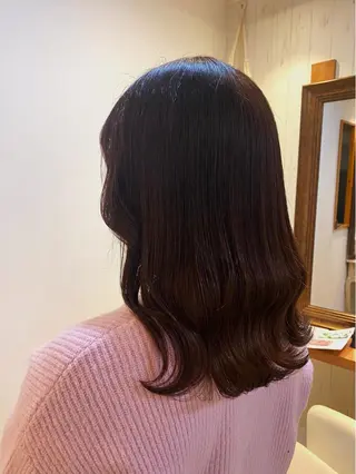 ミディアム 武田 悠生乃のヘアスタイル