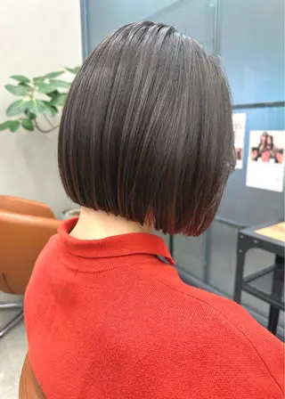 ショート 🫧透明感🫧 上岡夕理香のヘアスタイル