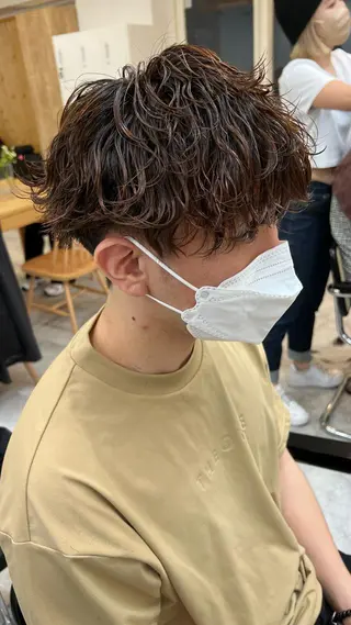 パーマ メンズ 🔥メンズ特化🔥 永瀬椋のヘアスタイル
