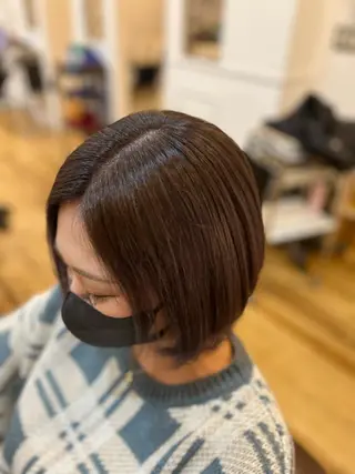 ショート 🐰ハイトーンカラー 畠山 渡🐰のヘアスタイル