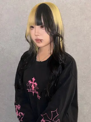 ロング カラー コツ🧚ハイトーン /カラー/名古屋/栄のヘアスタイル