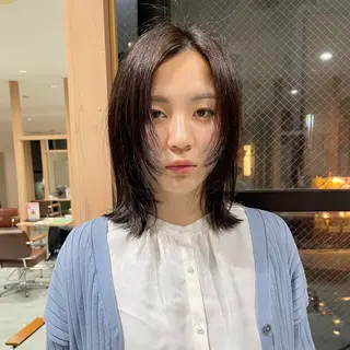 ミディアム 江藤貴基 レイヤー カット【駅徒歩⑥歩】のヘアスタイル