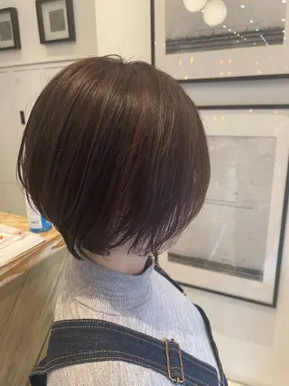 ショート カラー 塚本 昂のヘアスタイル