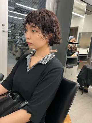 ショート パーマ sakoda shunkiのヘアスタイル