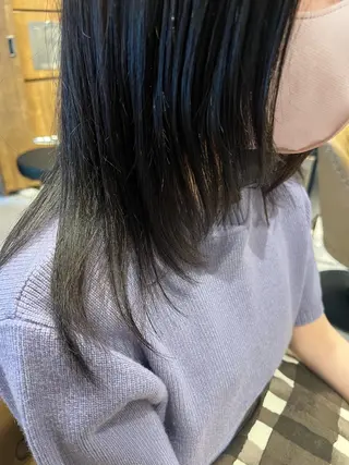 ミディアム カラー 菅 康志のヘアスタイル