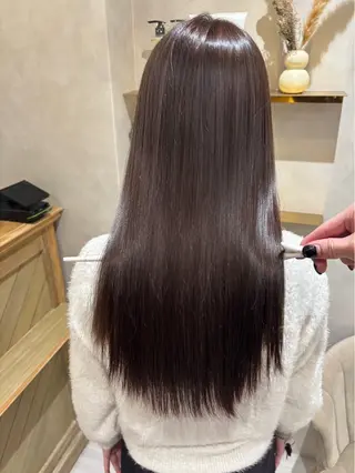 ロング 高槻No. 1美髪 矯正🫧/中本輝人のヘアスタイル