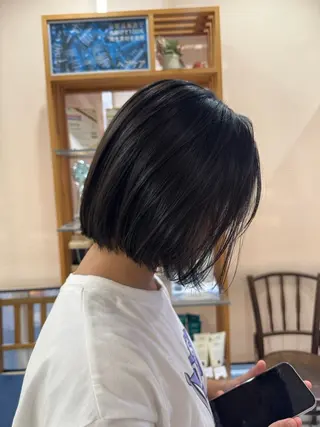 ショート 艶カラー/ 似合わせ カット/カズキ🌞のヘアスタイル