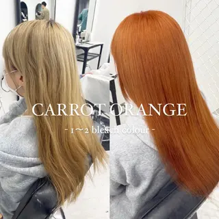 セミロング カラー パーマ ヘアアレンジ メンズ mona/ ストレートスタイル✨のヘアスタイル