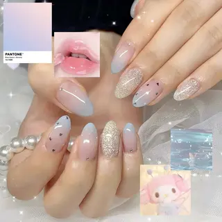 ネイル 🪄mimi🎀 Midori🪽のネイルデザイン